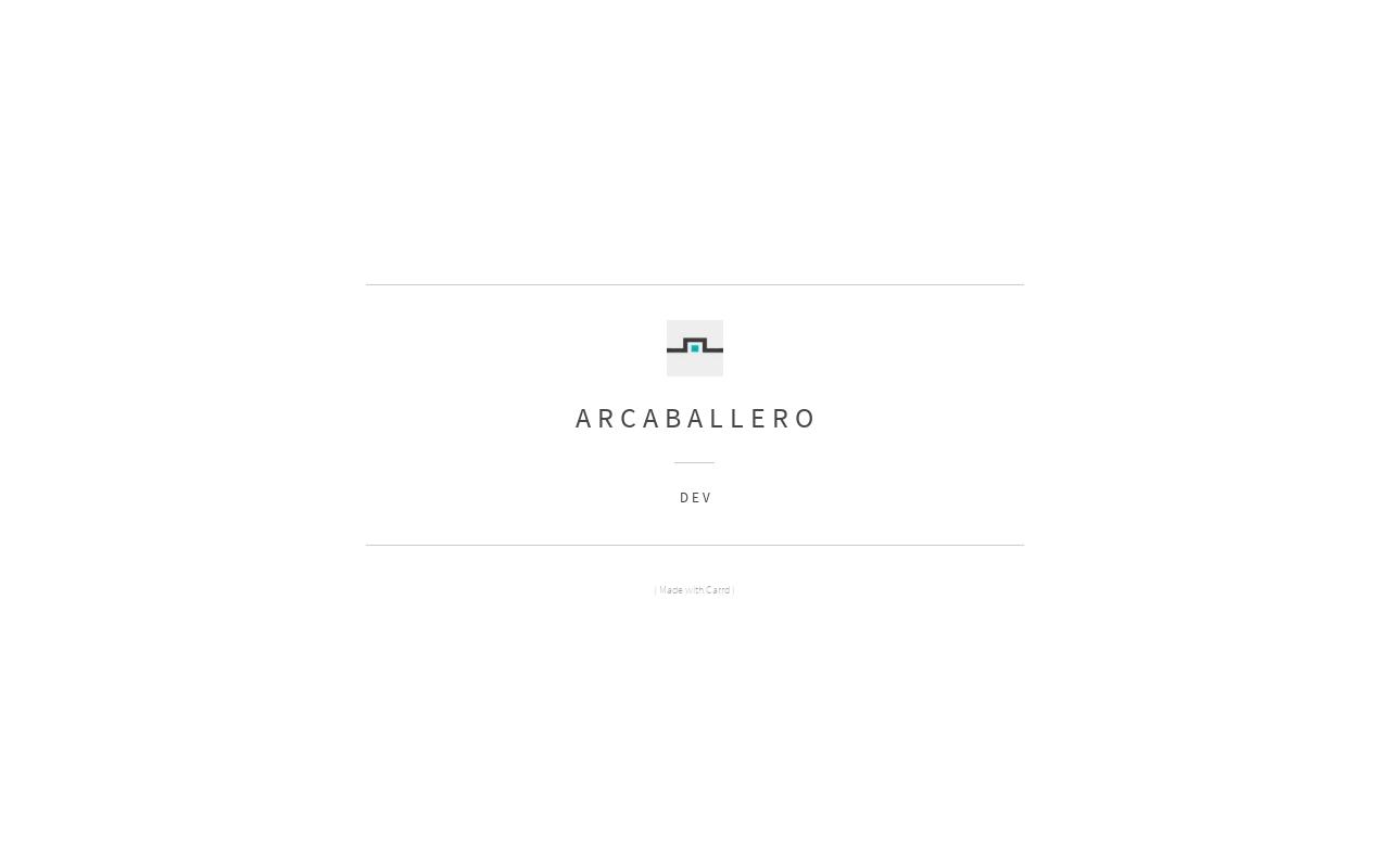 Carrd profile picture for @arc